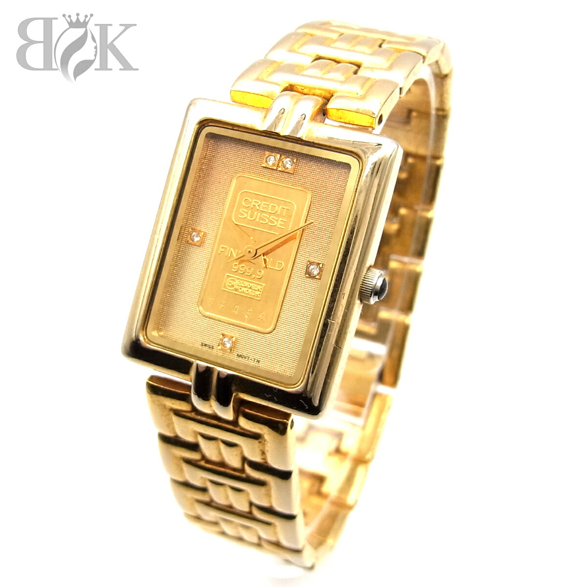 楽天市場】エルジン 腕時計 999.9 ファインゴールド インゴット K24 1g