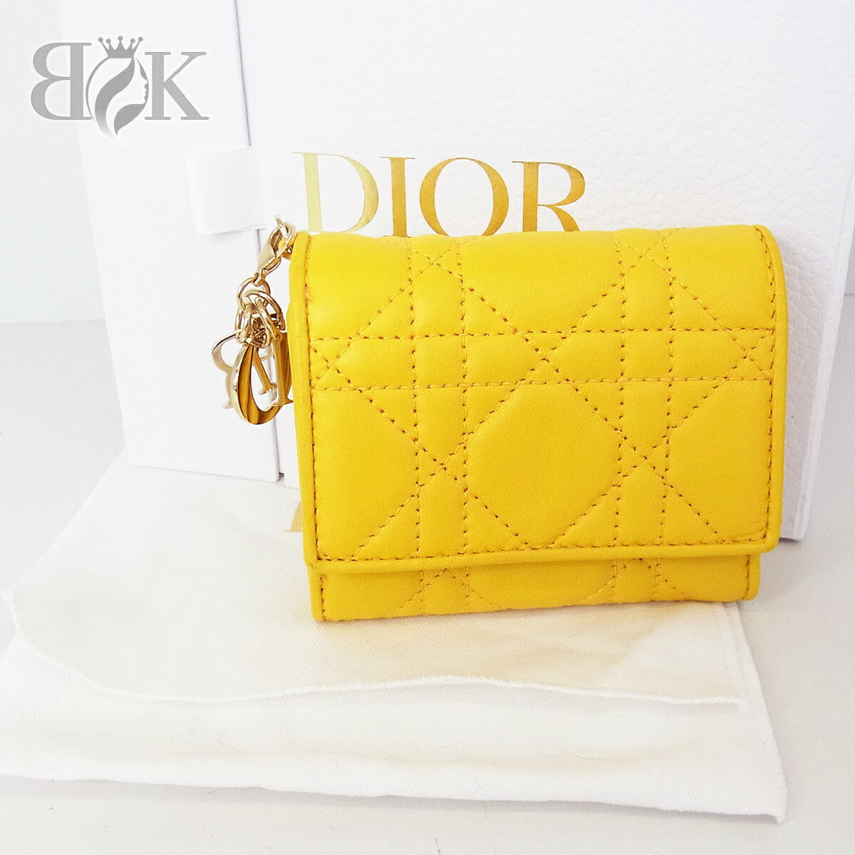 楽天市場】クリスチャン・ディオール Lady Dior Lotus ウォレット  