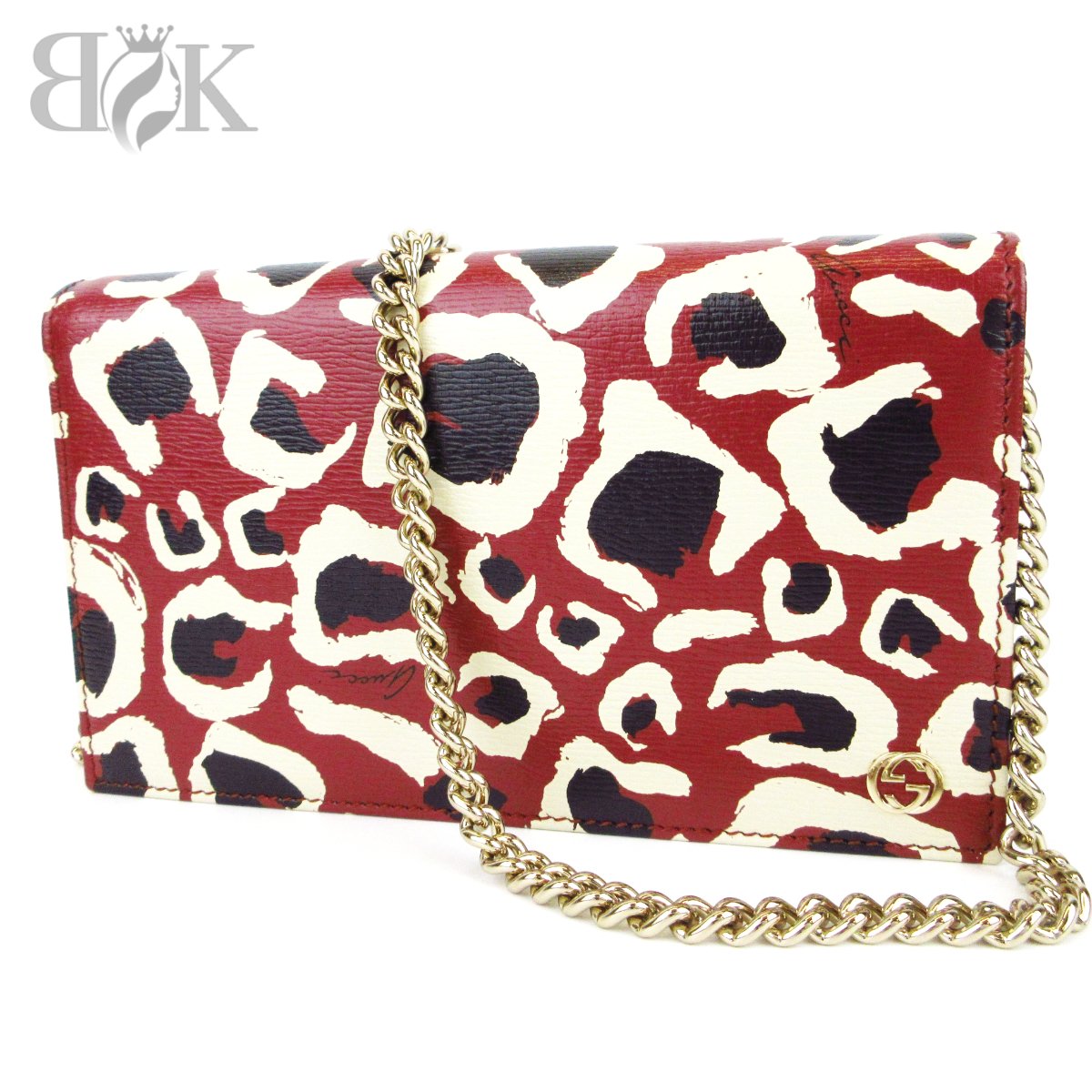 楽天市場】【新品】GUCCI グッチ チェーンウォレット シグネチャー