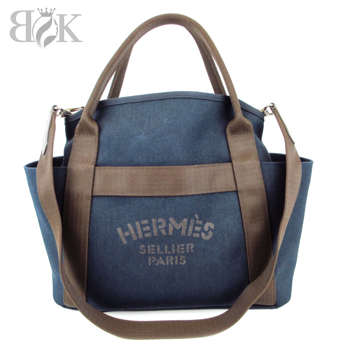 HERMES エルメス　レザー キャンバス トートバッグ 楽天市場】【美品】エルメス【HERMES】サック ド パンサージュ