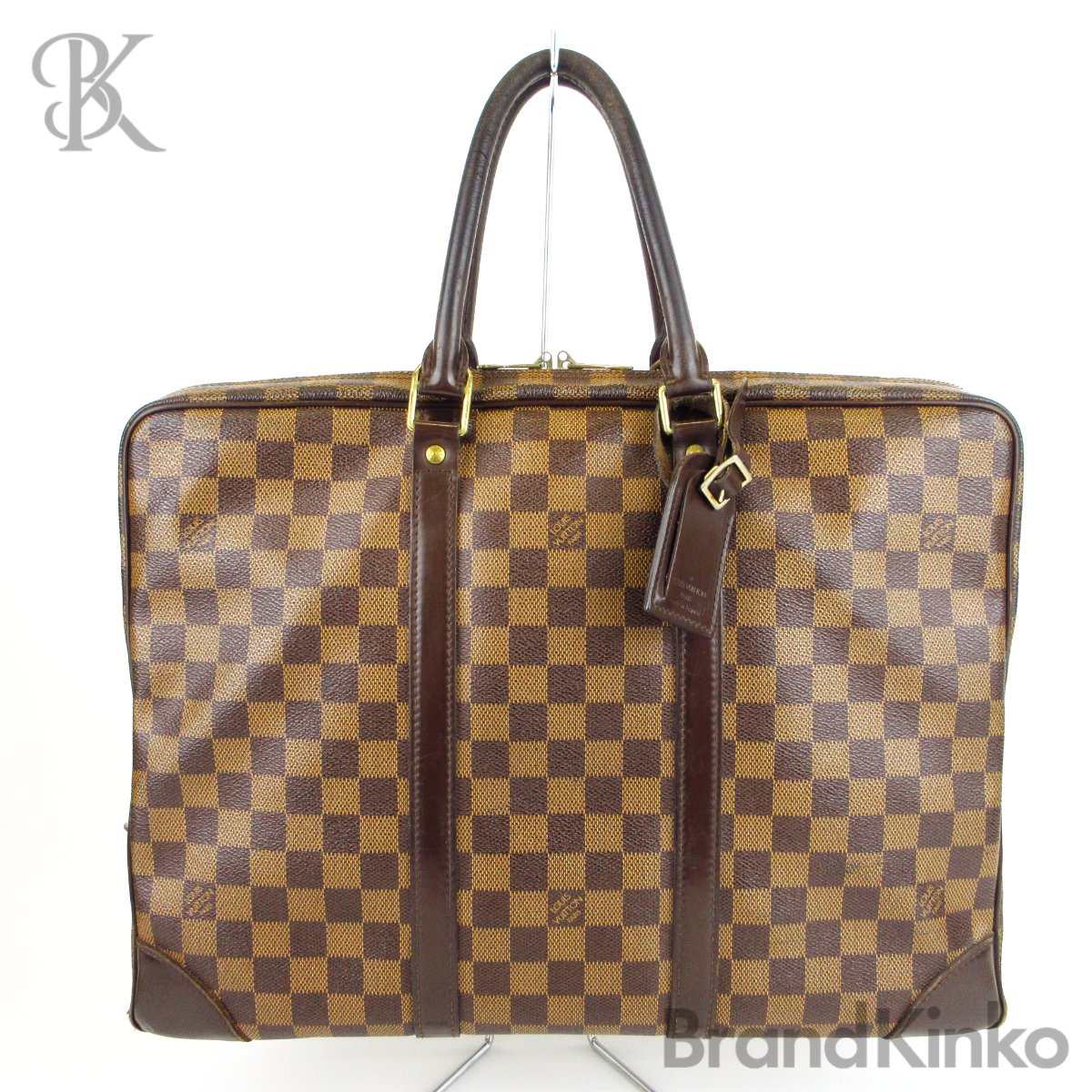 ヴィトン ポルトドキュマン・ヴォワヤージュ N41124 ハンドバッグ ビジネスバッグ ダミエ Louis Vuitton ◇【中古】｜ブランド金庫　店