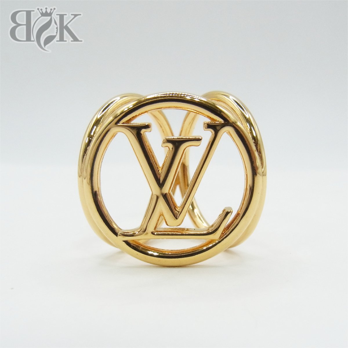 楽天市場】【送料無料】 ルイ ヴィトン スカーフリング ゴールド