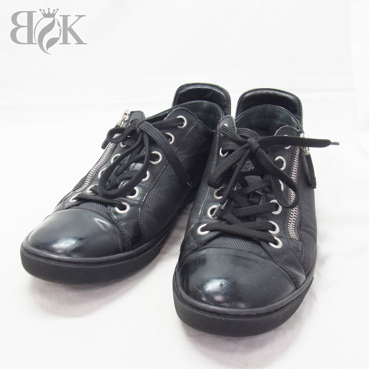 楽天市場】LOUIS VUITTON ルイ ヴィトン GO 0035 レザースニーカー