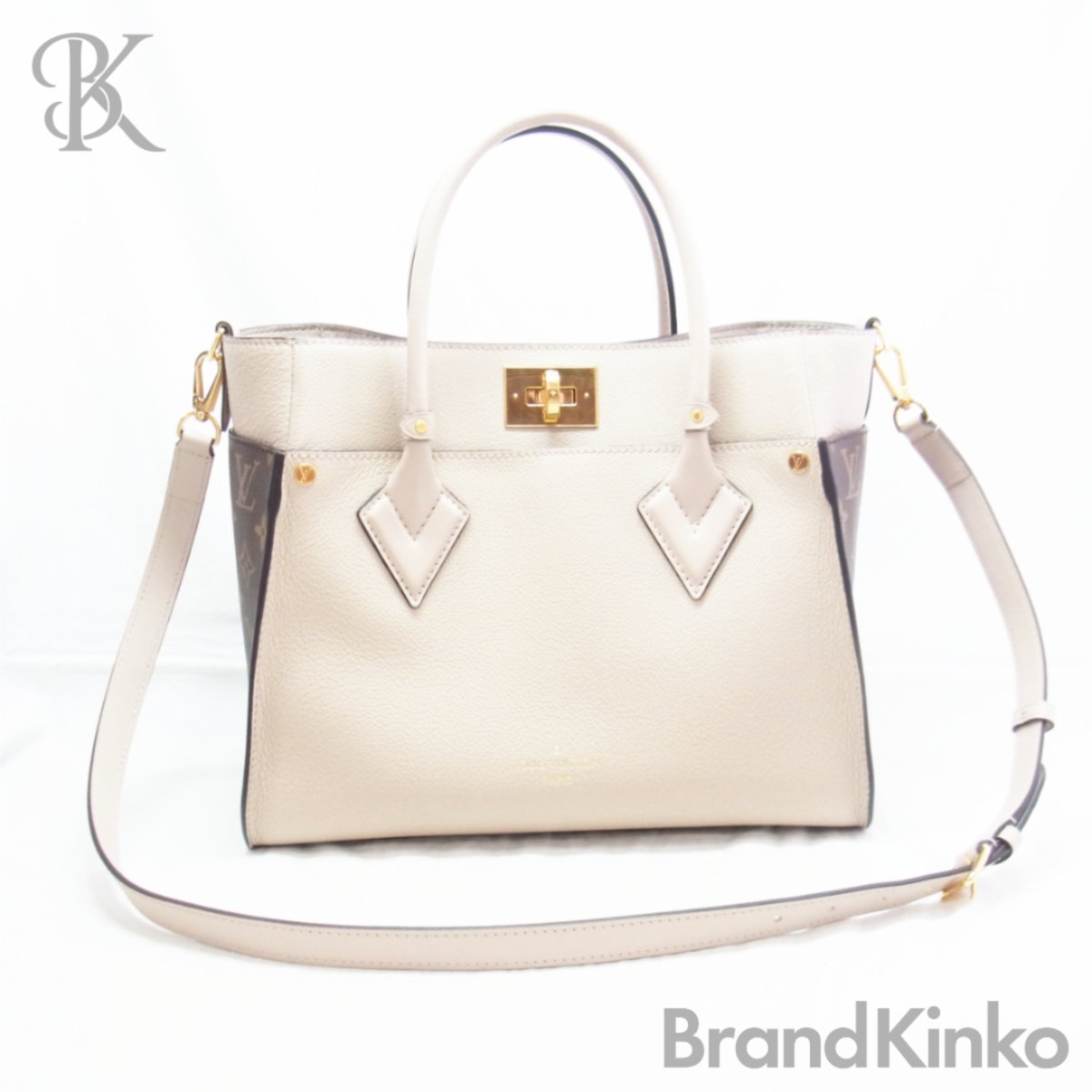 ルイヴィトン オンマイサイド MM M58485 2way ハンドバック LOUIS VUITTON 中古 ＋【中古】