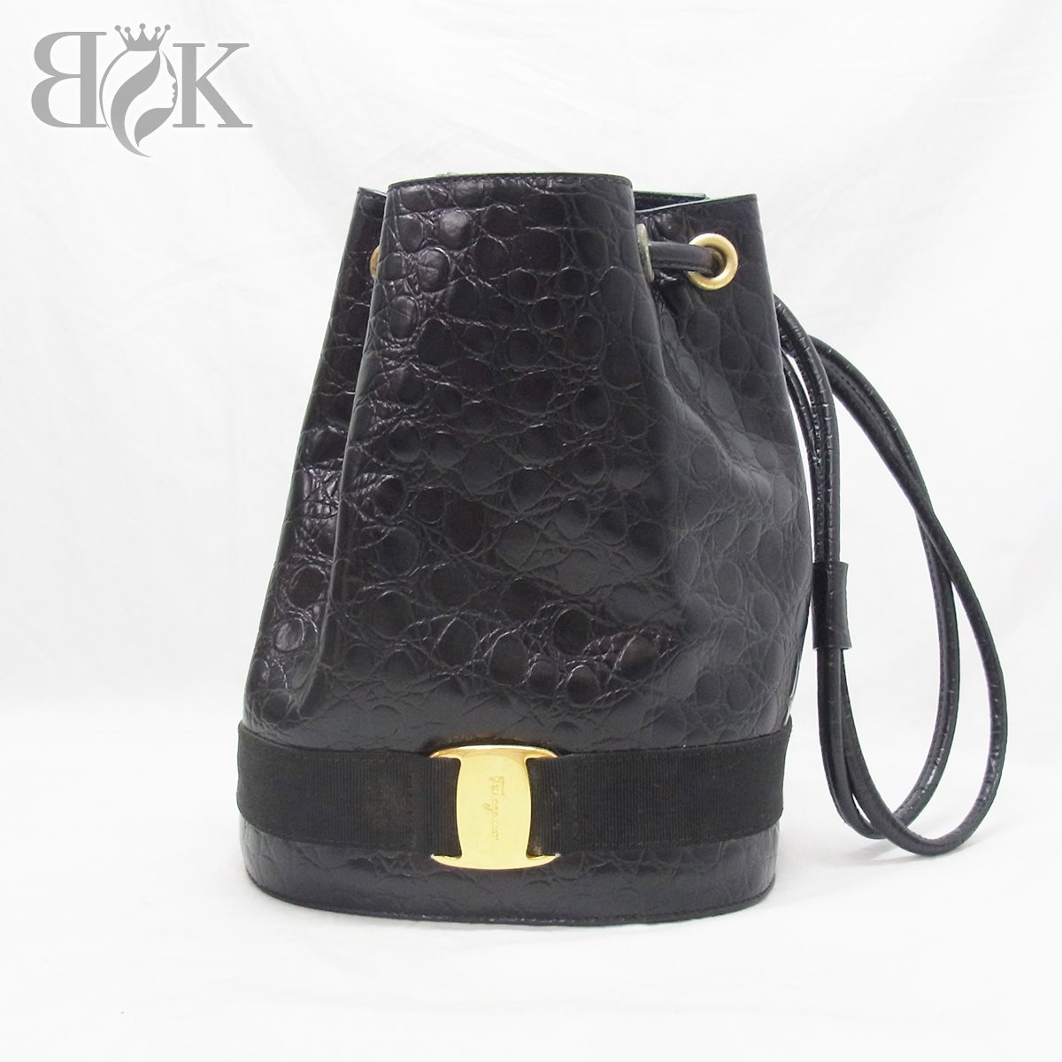 【美品】バレンシアガ　リュック　スタッズ　巾着　スエード　パテントレザー　黒色 美品】バレンシアガ リュック スタッズ 巾着 スエード パテントレザー