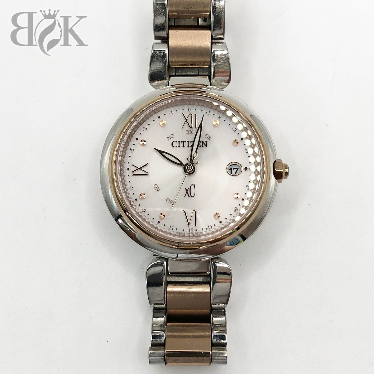 【稼働品】ITIZEN XC H240-T020101 楽天市場】【中古】CITIZEN シチズン XC クロスシー レディース