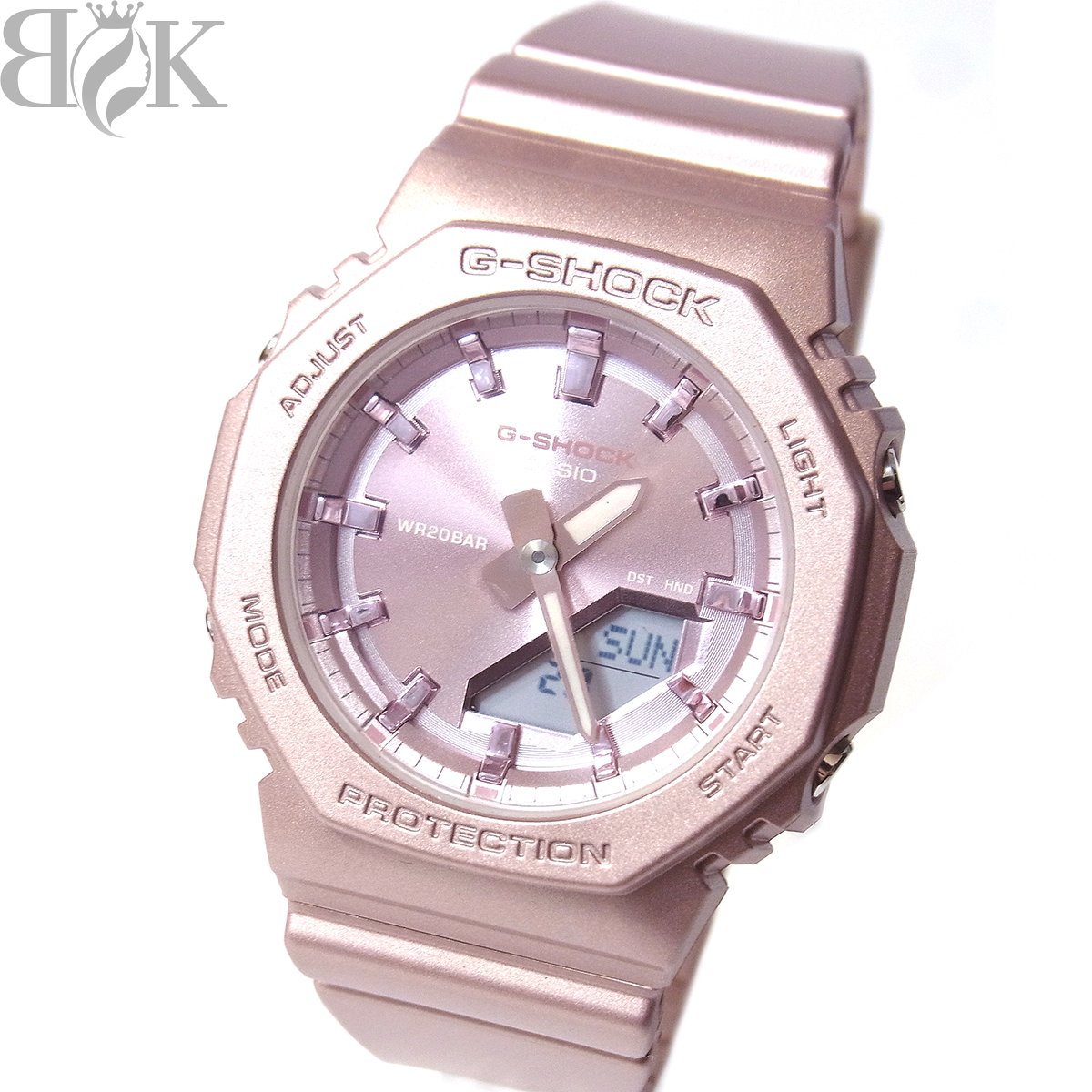 推定未使用品 カシオ G-SHOCK GMA-P2100ST-4AJF レディース 腕時計 デジアナ クォーツ ピンク シルバー 動作品 CASIO ◇ 〓 【中古】|ブランド金庫 店