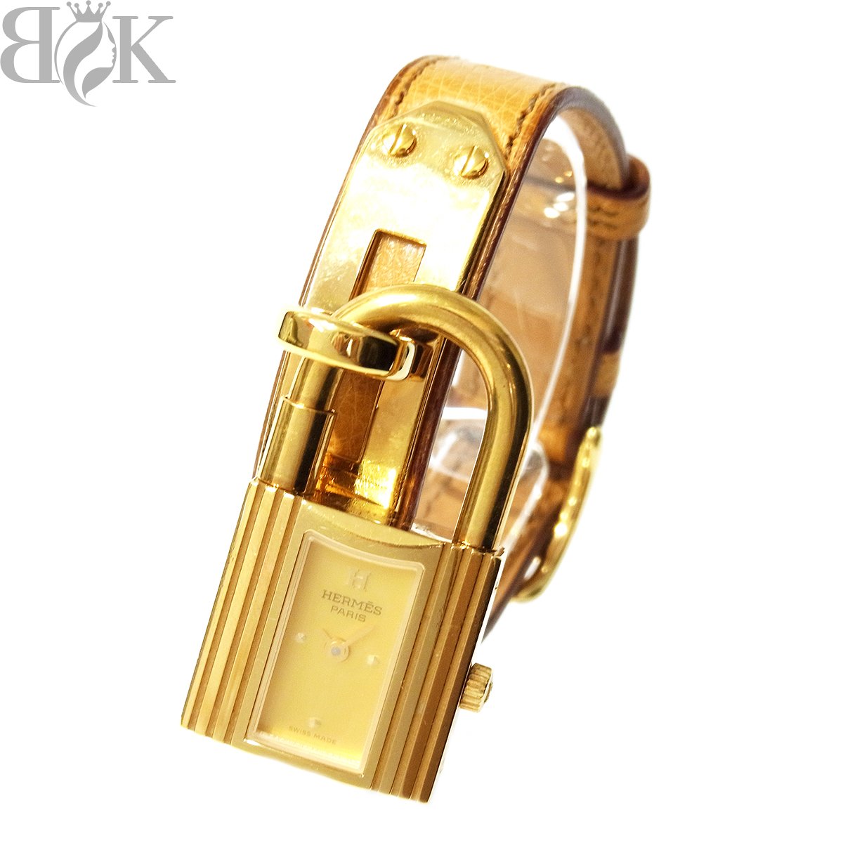楽天市場】【ウォッチ】HERMES エルメス ケリーウォッチ ゴールド文字