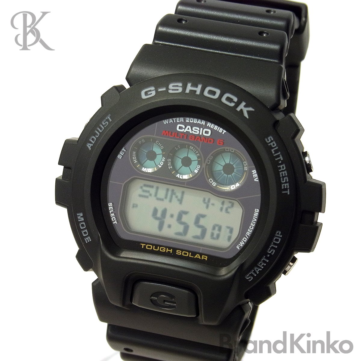 当てずっぽう未当てはめる品 カシオ G-SHOCK GW-6900U-1JF メンズ ウオッチ デジタル ソーラー 黒 黒いこと 動くこと品 CASIO 〓 【中古】