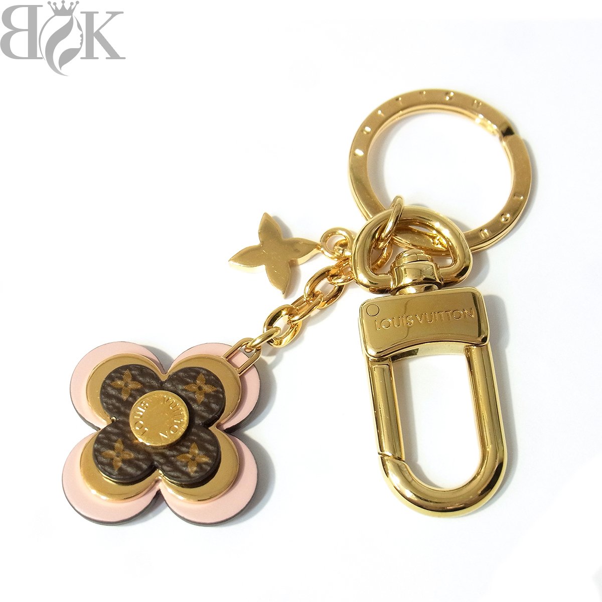 極美品✨ルイヴィトン　ポルトクレ　キーホルダー　チャーム　LVハート　ゴールド 楽天市場】LOUIS VUITTON ルイ ヴィトン ポルトクレ レオパード