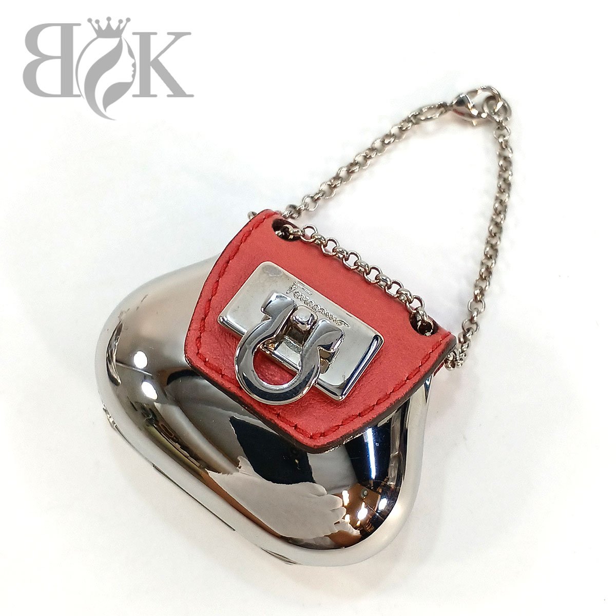 ［3351］未使用　＊サルヴァトーレフェラガモ＊　パンプス型　バックチャーム FERRAGAMO サルヴァトーレ フェラガモ バッグチャーム