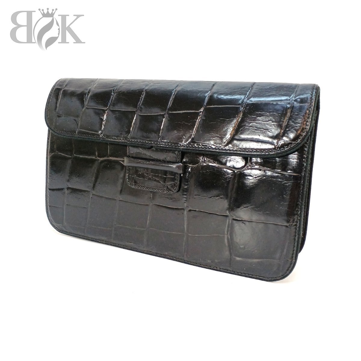 楽天市場】【バッグ】JRA製 クロコダイル セカンドバッグ クラッチ