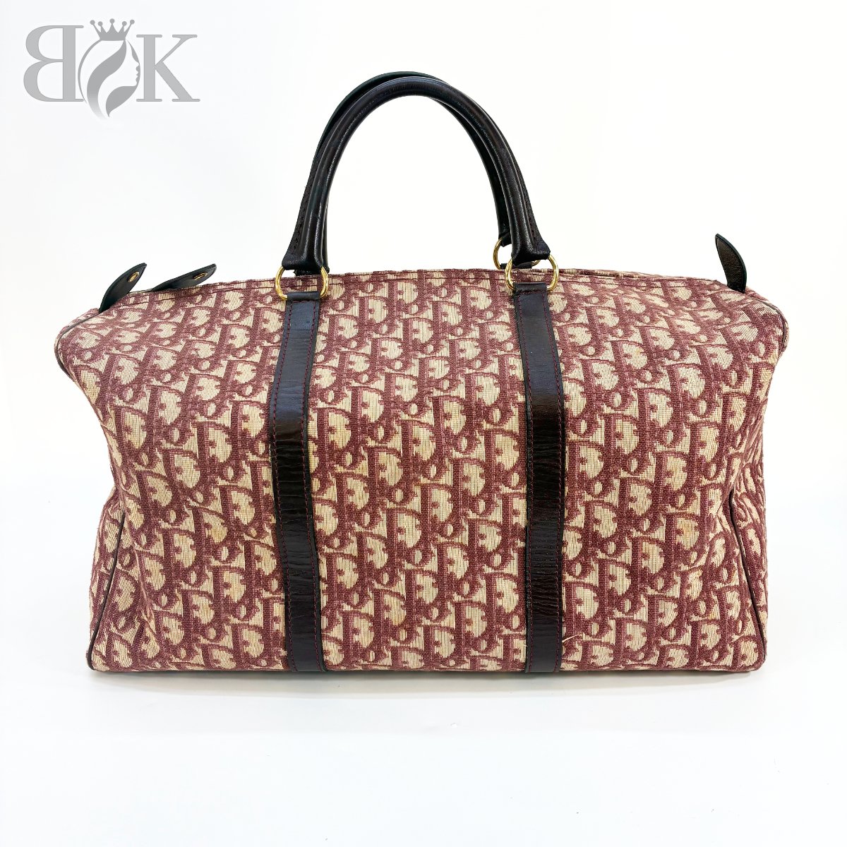 楽天市場】【中古】クリスチャンディオール トロッター ボストンバッグ