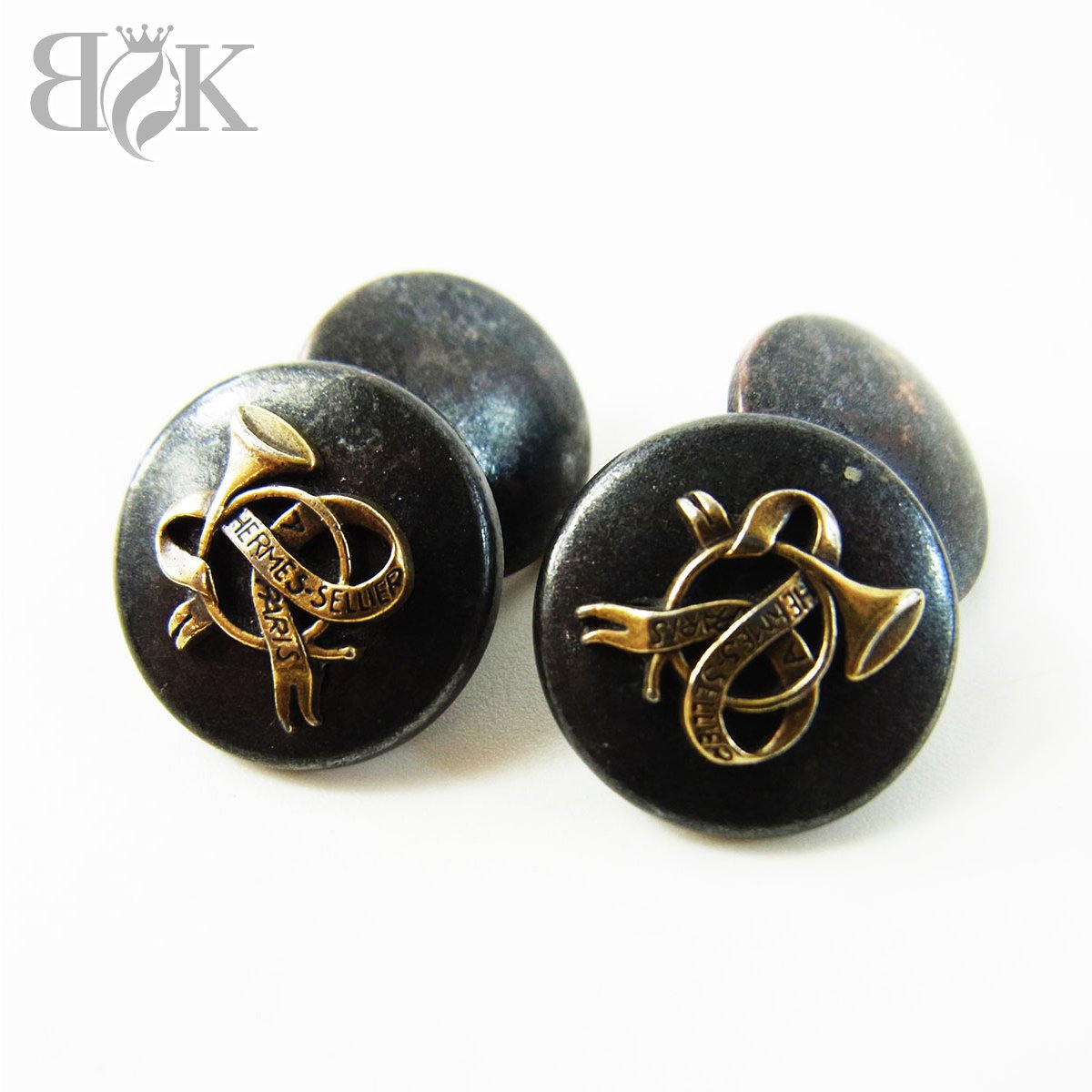 HERMÈS 馬の頭 カフリンクス 楽天市場】新品同様 エルメス カフス 馬 メタル ホース 馬 アニマル