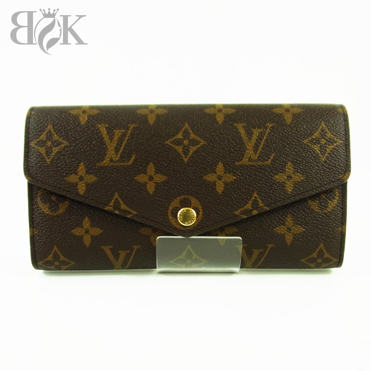 ヴィトン ポルトフォイユ・サラ M62234 フューシャ モノグラム 長紙入れ RFID 逢い引き目じるしあり LOUIS VUITTON  ■【中古】