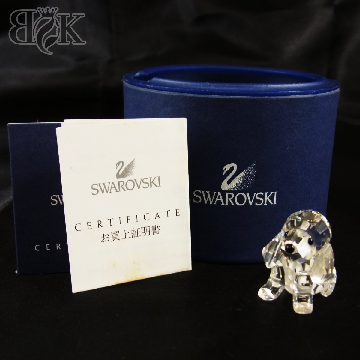 楽天市場】□新品同様□ SWAROVSKI スワロフスキー 840908 ドッグ 犬