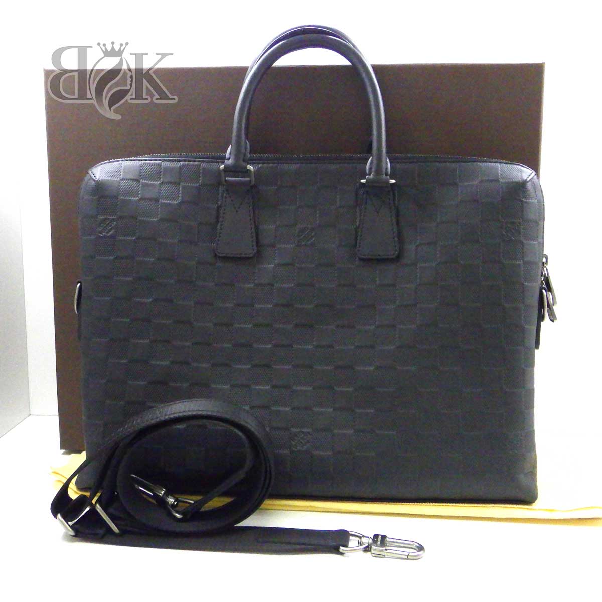 【未使用級】ルイヴィトン　ダミエ 7DW ブリーフケース ビジネスバッグ 楽天市場】LOUIS VUITTON ルイ ヴィトン ダミエアンフィニ 7DW