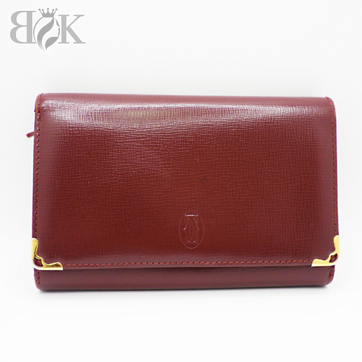 新品未使用品✨Cartier カルティエ　三つ折り財布　マストライン　ボルドー 楽天市場】カルティエ CARTIER 三つ折り財布 マストライン レザー