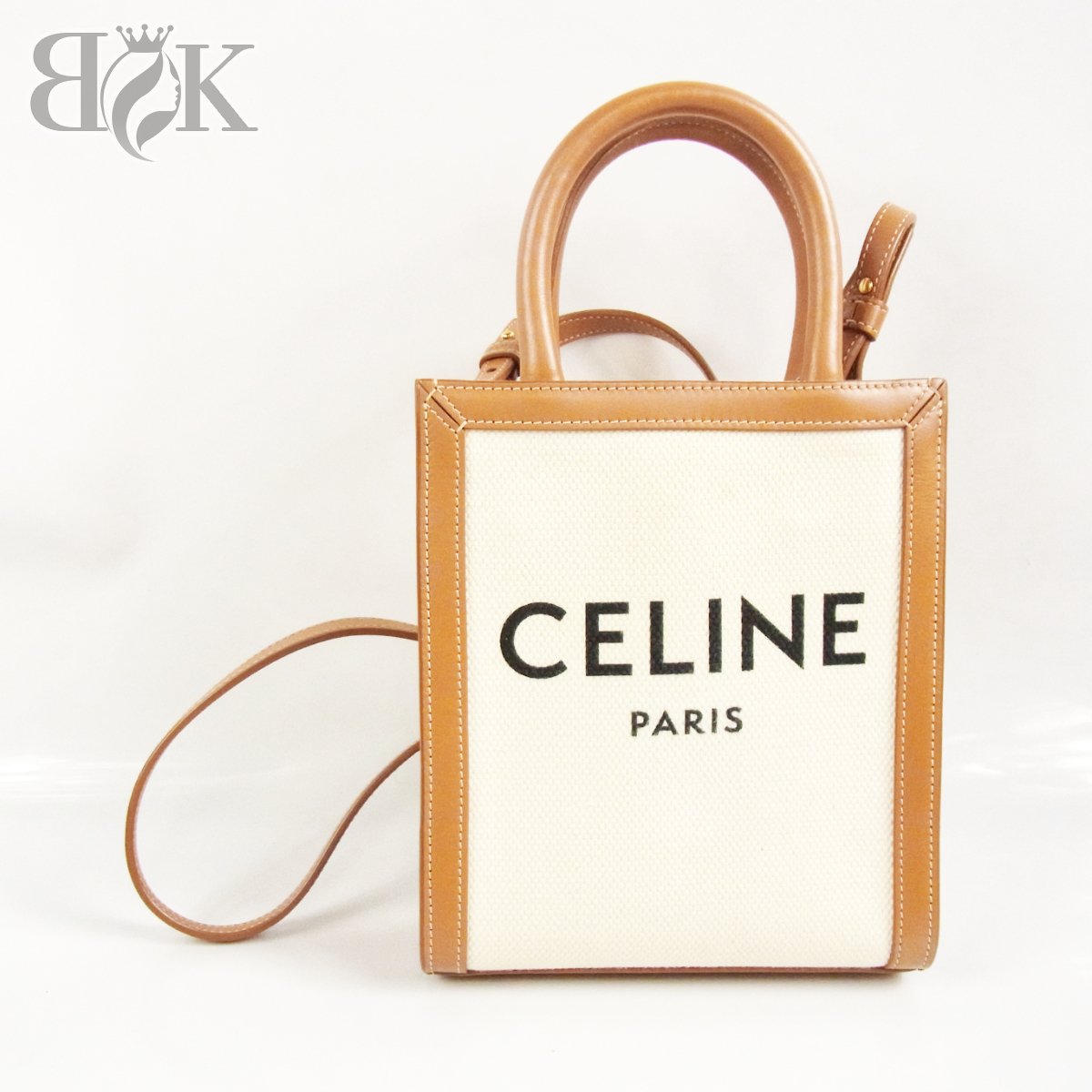 セリーヌ ミニ バーティカルカバ 193302 レディース ハンドバック ショルダーバッグ CELINE 中古 ♪【中古】