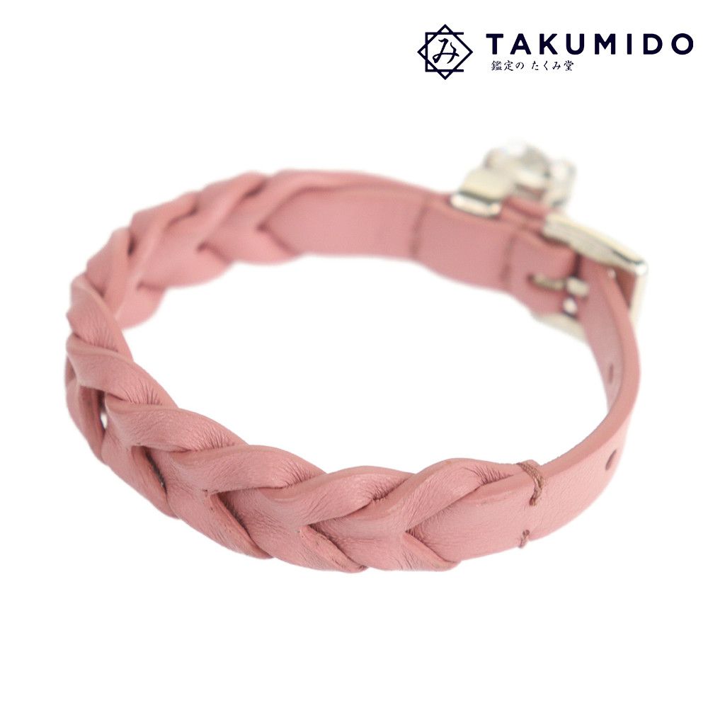 楽天市場】ミュウミュウ MIUMIU ブレスレット ピンクxゴールド
