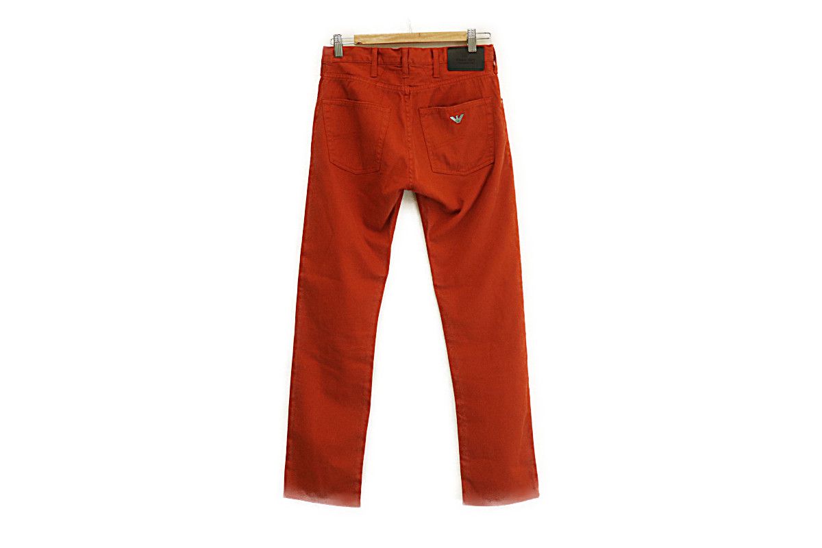 楽天市場 エンポリオ アルマーニ コーデュロイパンツ サイズ28 オレンジ Emporio Armani 中古 メンズ ファッション ブランド ズボン 男性 冬物 ウインターファッション 鑑定のたくみ堂 楽天市場店