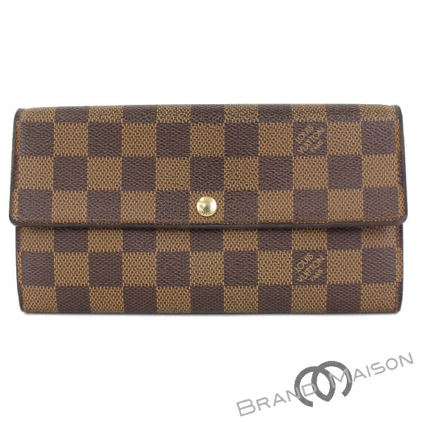 ◇ルイヴィトン◇N63209/ダミエ/ポルトフォイユ/サラ/長財布/ブランド 楽天市場】ルイヴィトン LOUIS VUITTON ショップ袋付き 財布 長