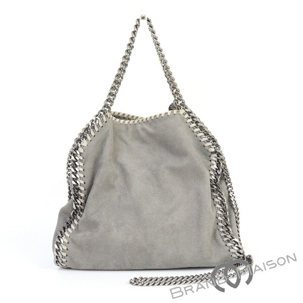 Bランク【ステラマッカートニー】ファラベラミニトート/371223/ショルダーバッグ/ライトグレー/レディース/Stella McCartney/FALABELLA【中古】 24,600円