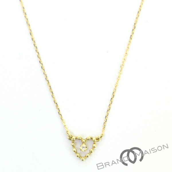 楽天市場】【AHKAH】アーカー『K18YG シャボンハート ネックレス