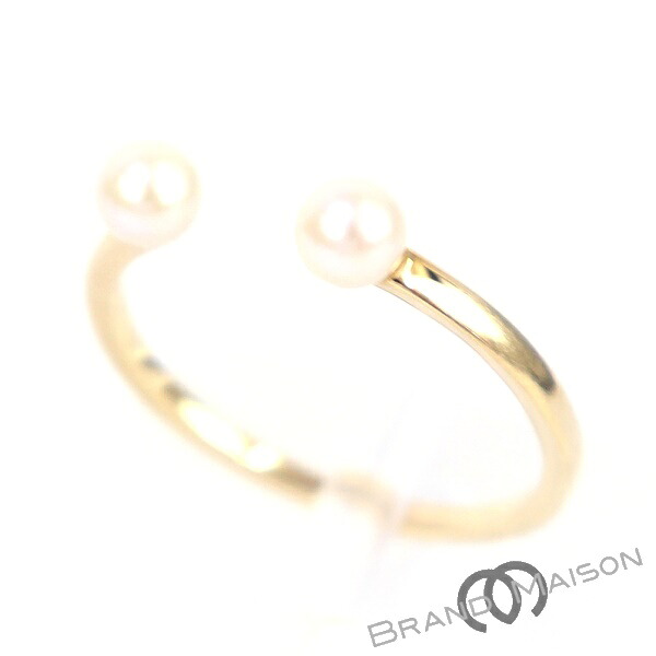 Aランク【スタージュエリー】パールリング/K10YG/1.0g/11号/レディース/アクセサリー/イエローゴールド/STAR JEWELRY 【中古】