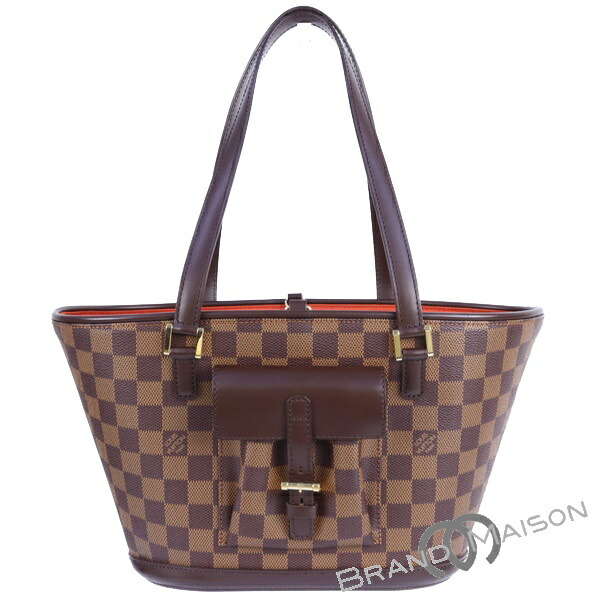 楽天市場】LOUIS VUITTON ルイ ヴィトン ダミエ マノスクPM トート
