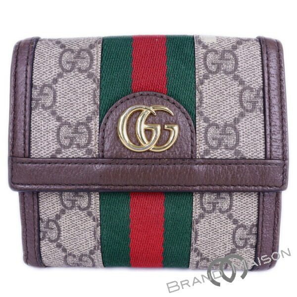 新品未使用☆GUCCI 【オフディア】GGフレンチフラップウォレット 駅南やまご質店オンラインショップ / グッチ オフィディア GG フレンチ