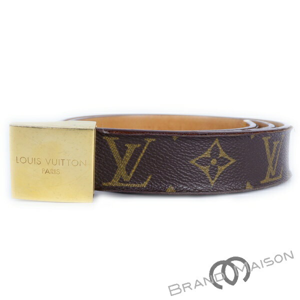楽天市場】LOUIS VUITTON ルイ ヴィトン モノグラム サンチュール