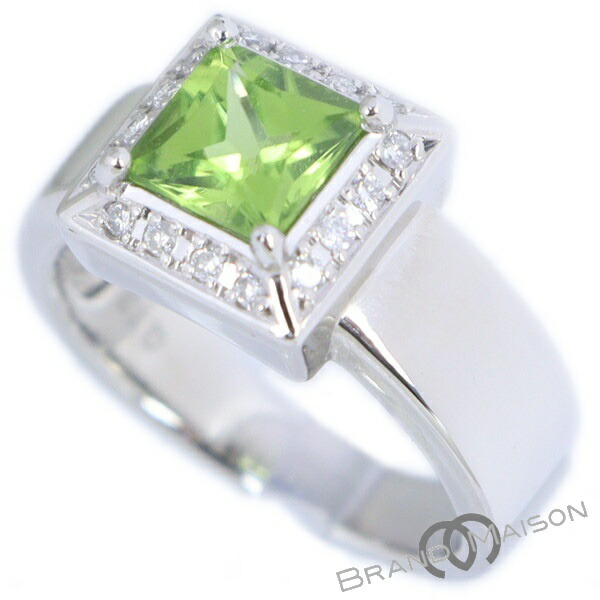 楽天市場】【ｾｰﾙ】ペリドット 11.84ct ダイヤモンド 1ct オーバル 楕円