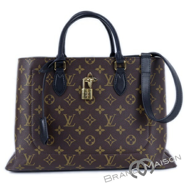 ルイ・ヴィトン/フラワートート/M43550/モノグラム/ノワール/トートバッグ/ショルダーバッグ/LOUIS VUITTON/レディース/2way【中古】