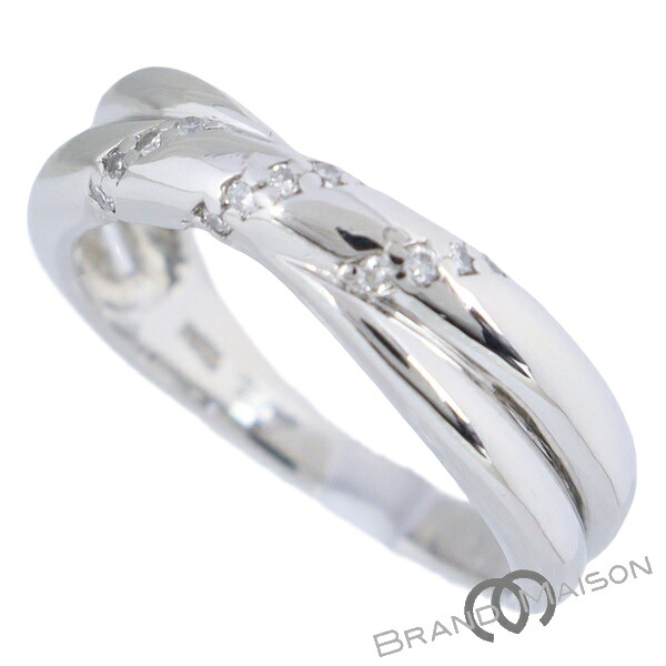 ジュエリー/ダイヤモンドリング/Pt900/11号/6.6g/0.07ct/指輪/新品同様/レディース/アクセサリー【中古】