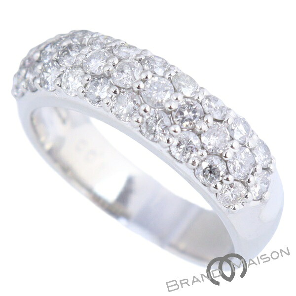 ジュエリー/ダイヤモンドリング/Pt900/8.5号/6.3g/1.00ct/指輪/新品同様/レディース/アクセサリー【中古】｜ブランドメゾン