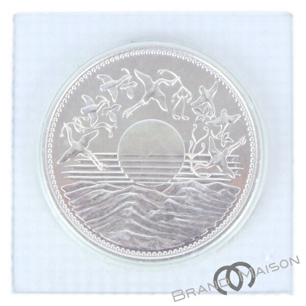 1万円銀/昭和天皇御治世60年/未当て嵌める品/鋳貨/お金/1986年/20g【中古】