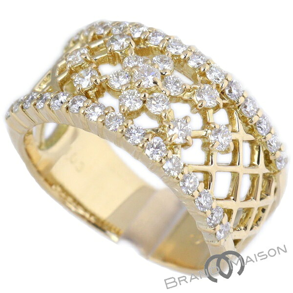 ジュエリー/ダイヤモンドリング/K18YG/15号/8.4g/1.03ct/指輪/レディース/アクセサリー【中古】｜ブランドメゾン