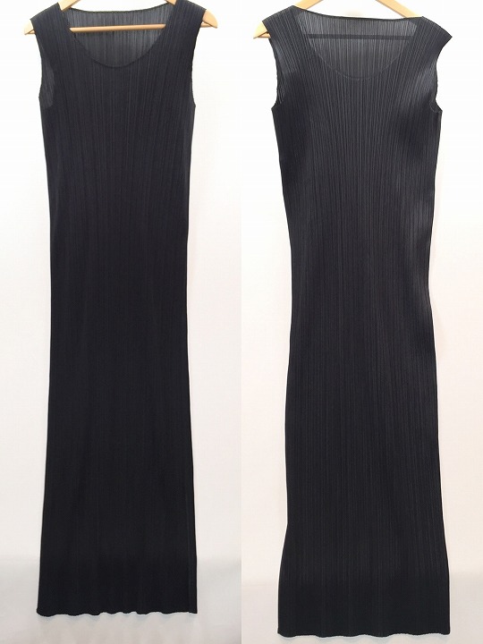 楽天市場 Pleats Please プリーツ プリーズ Issey Miyake イッセイミヤケ プリーツシャーリング ノースリーブ スリーブレス スリット ワンピース ドレス Op レディース 中古 税込 送料無料 Y ブランドマイスター