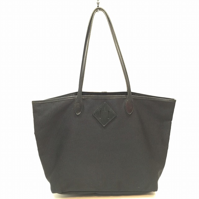Foot The Coacher Porter フットザコーチャー 中古 ポーター コラボ コーデュラ Codura トート Nylon コーデュラ ナイロン トート バッグ カバン ブラック 中古 税込 送料無料 Y ブランドマイスターお値段見直しました Porter Foot The Coacher Codura Nylon Tote