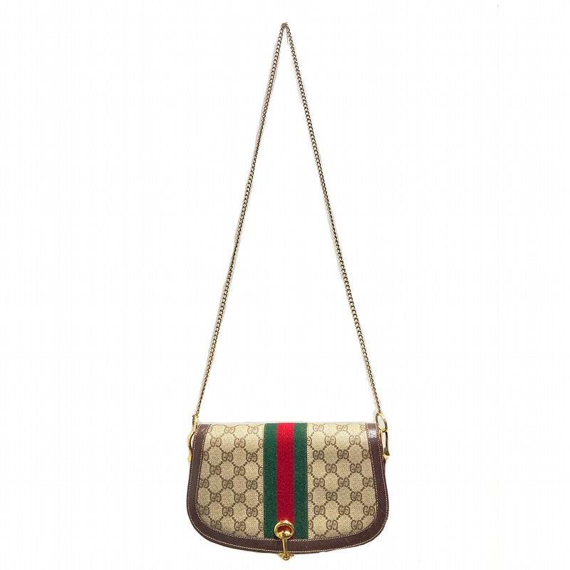 gucci monogram leather bag