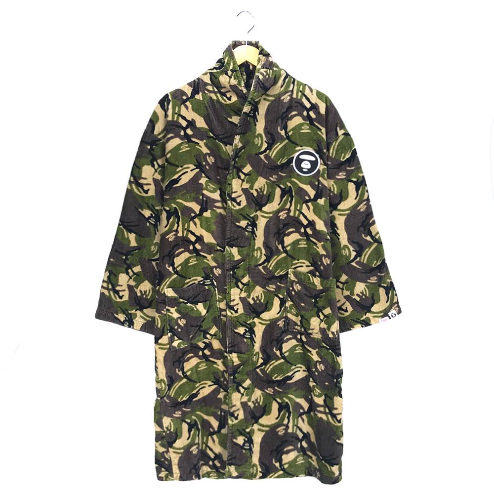 A bathing Ape 迷彩 モッズコート 4L グリーン　タグ付き A bathing Ape 迷彩 モッズコート 4L グリーン タグ付き A bathing Ape