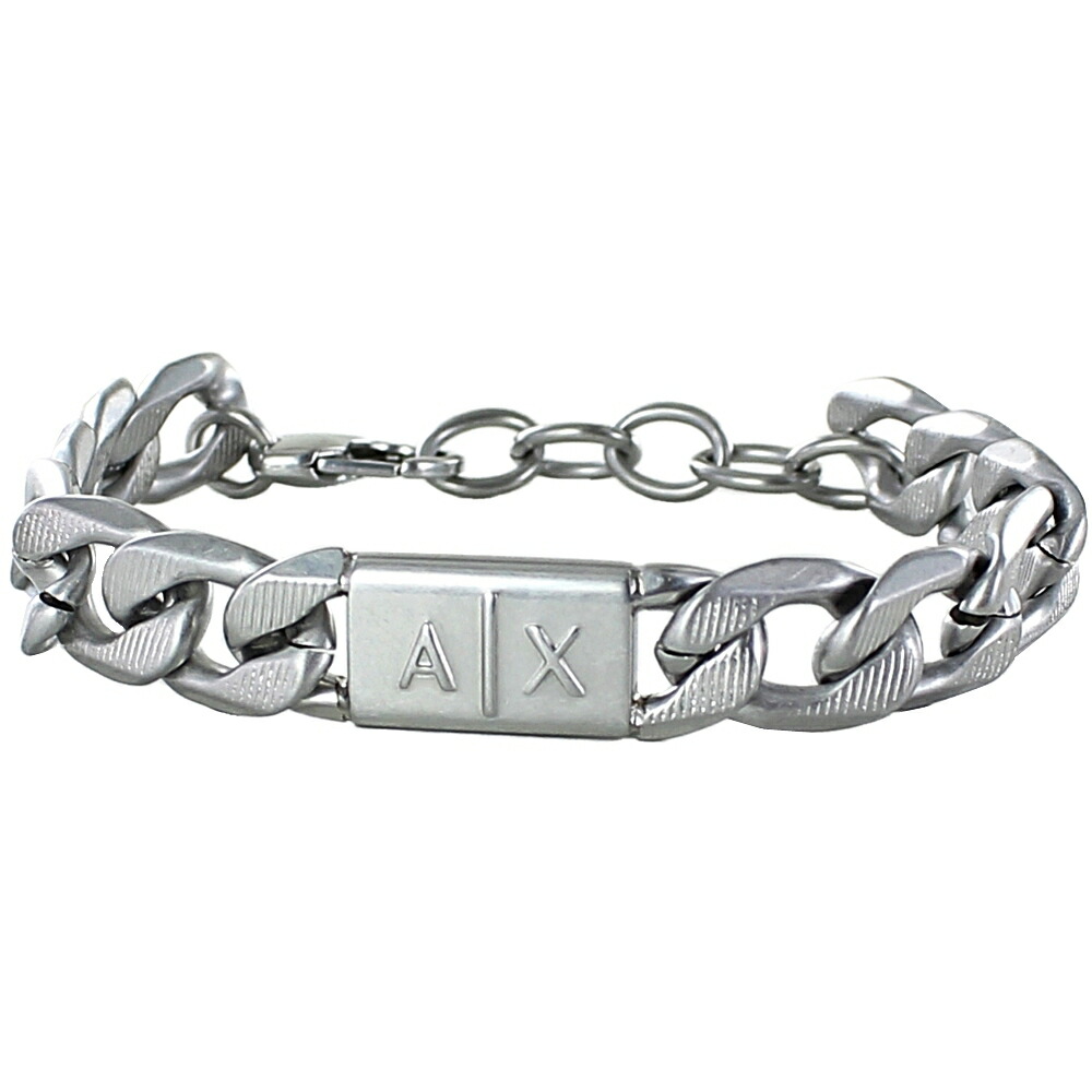 Armani Exchange ロゴ トグルチェーン ケーブル ブレスレット Amazon.co.jp: [ARMANI EXCHANGE] メンズ ツートーン ステンレス