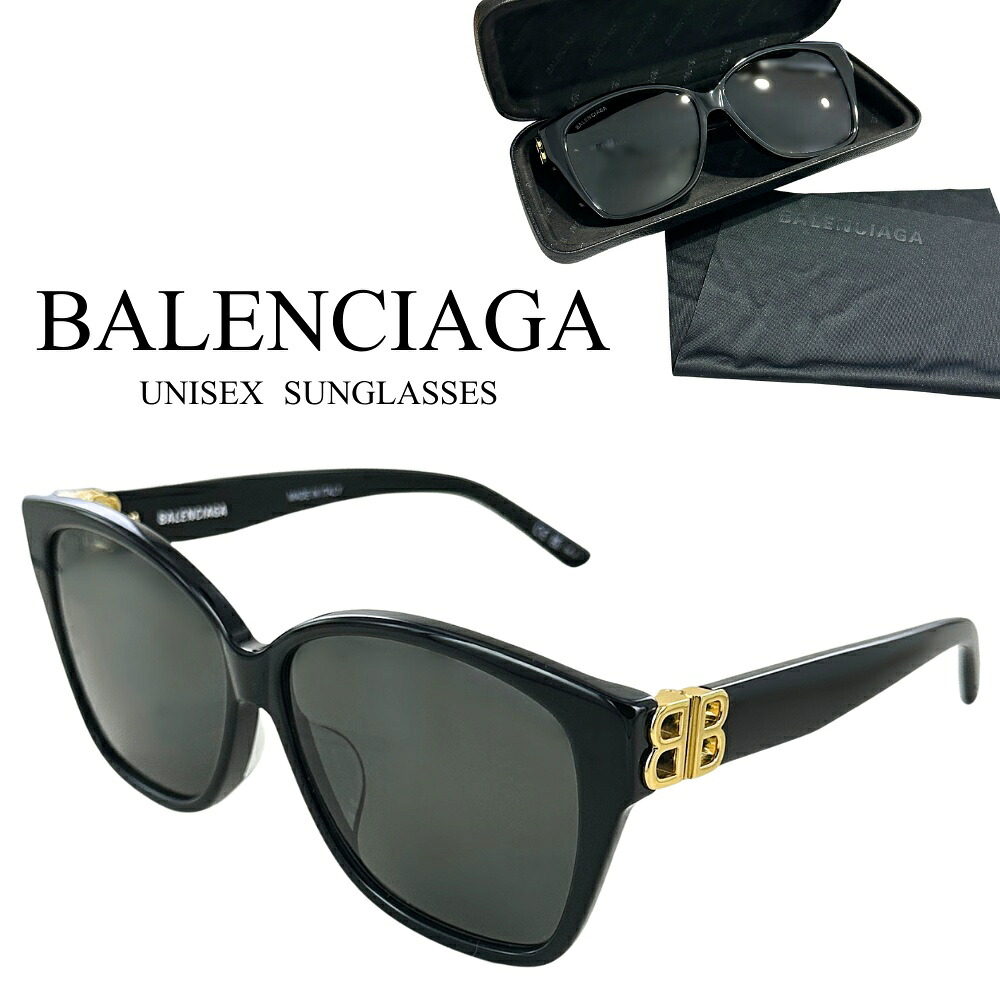 BALENCIAGA バレンシアガ 黒眼鏡 アジアン相応う メンズ レディース ユニ一発やる 成年者 卒 はいり込む