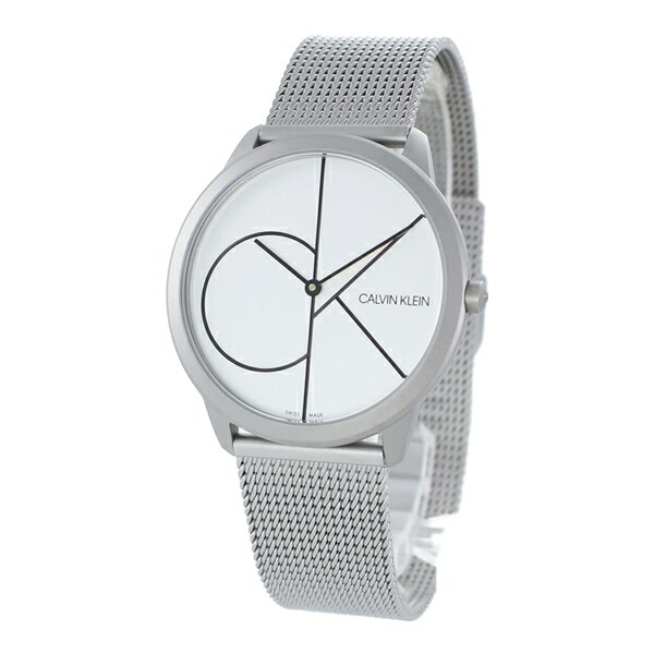 公式店舗 最大10 000円offクーポン カルバンクライン 腕時計 メンズ レディース ミニマル シルバー メッシュベルト ステンレス 男女兼用 K3m5115x 誕生日プレゼント ブランド腕時計 Nopple 代引き手数料無料 Doutoresdaalegria Org Br