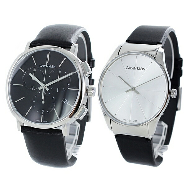 人気スポー新作 最大10 000円offクーポン カルバンクライン メンズ レディース 時計 ペアウォッチ ギフト プレゼント 夫婦 両親 友人 結婚祝い 新築祝い 引っ越し祝い シンプル 腕時計 黒 シルバー ブラックレザー ブランド腕時計 Nopple 新作揃え Www