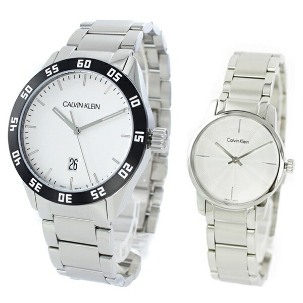 最大10 000円offクーポン カルバンクライン 腕時計 メンズ レディース ペアウォッチ 代 30代 40代 ブランド ギフト プレゼント 結婚祝い シルバー ブレスレット ウォッチ Francophile Dk