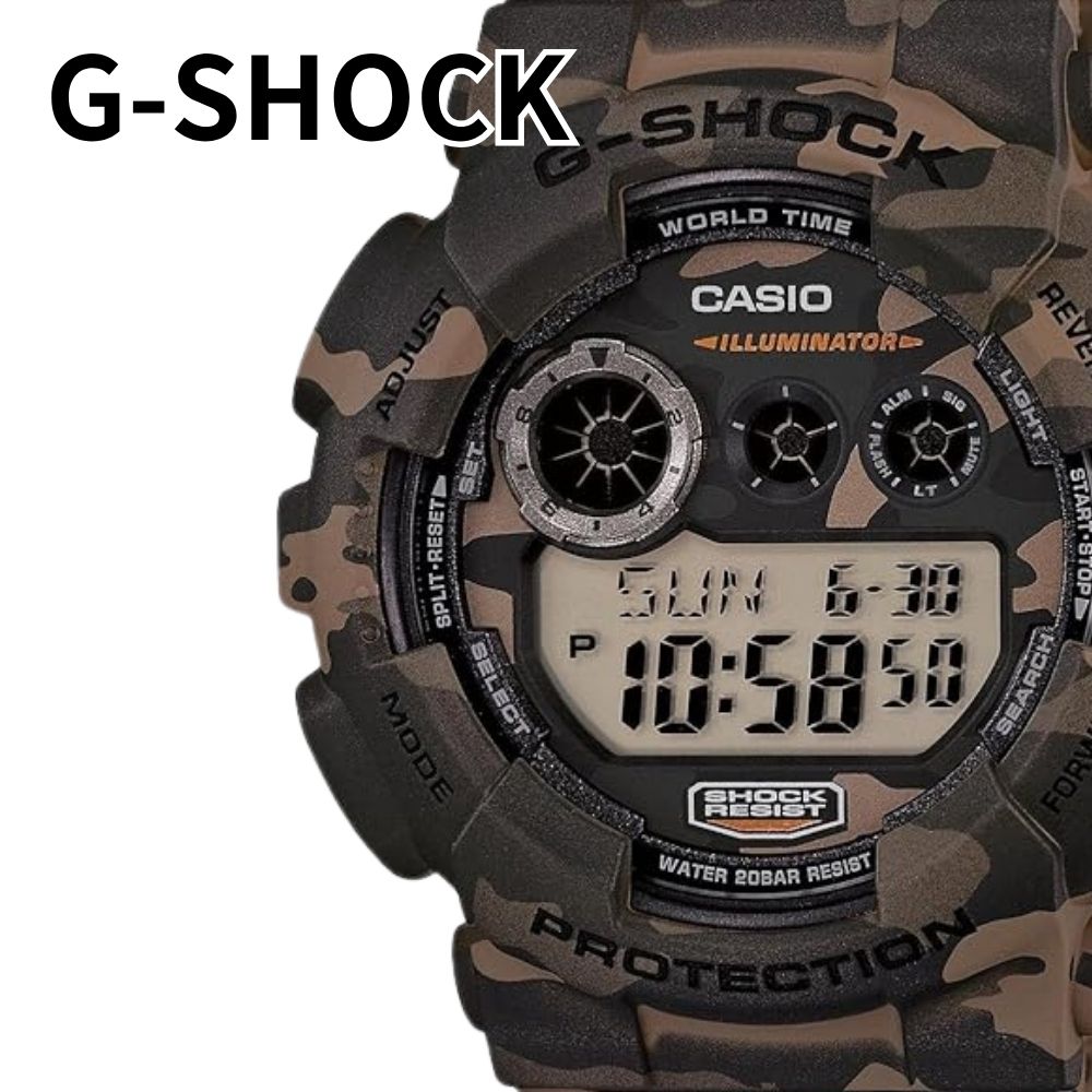 【美品・箱付き】G-SHOCK GD-X6900MC-3 迷彩 カモ G-SHOCK - GD-X6900MC-3JR ウッドランドカモ 迷彩カラー【美中古