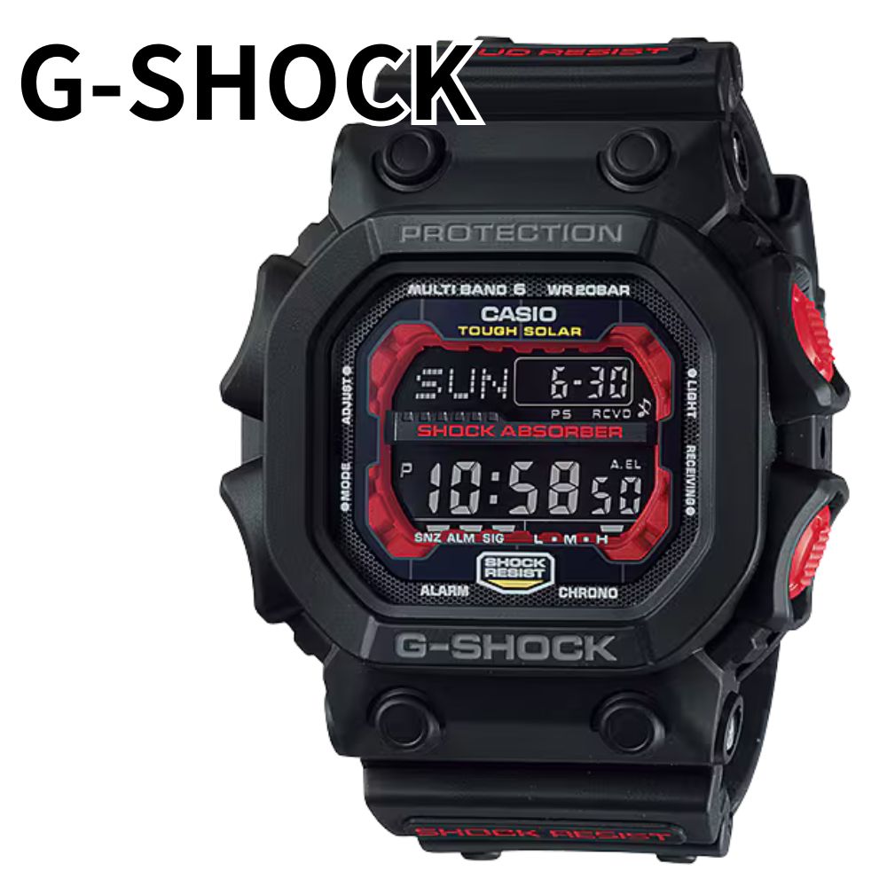 美品 G-SHOCK ビッグケースシリーズ GXW-56E-1JF 電波ソーラー 楽天市場】CASIOカシオ 腕時計 防水 時計 メンズ G-SHOCK G