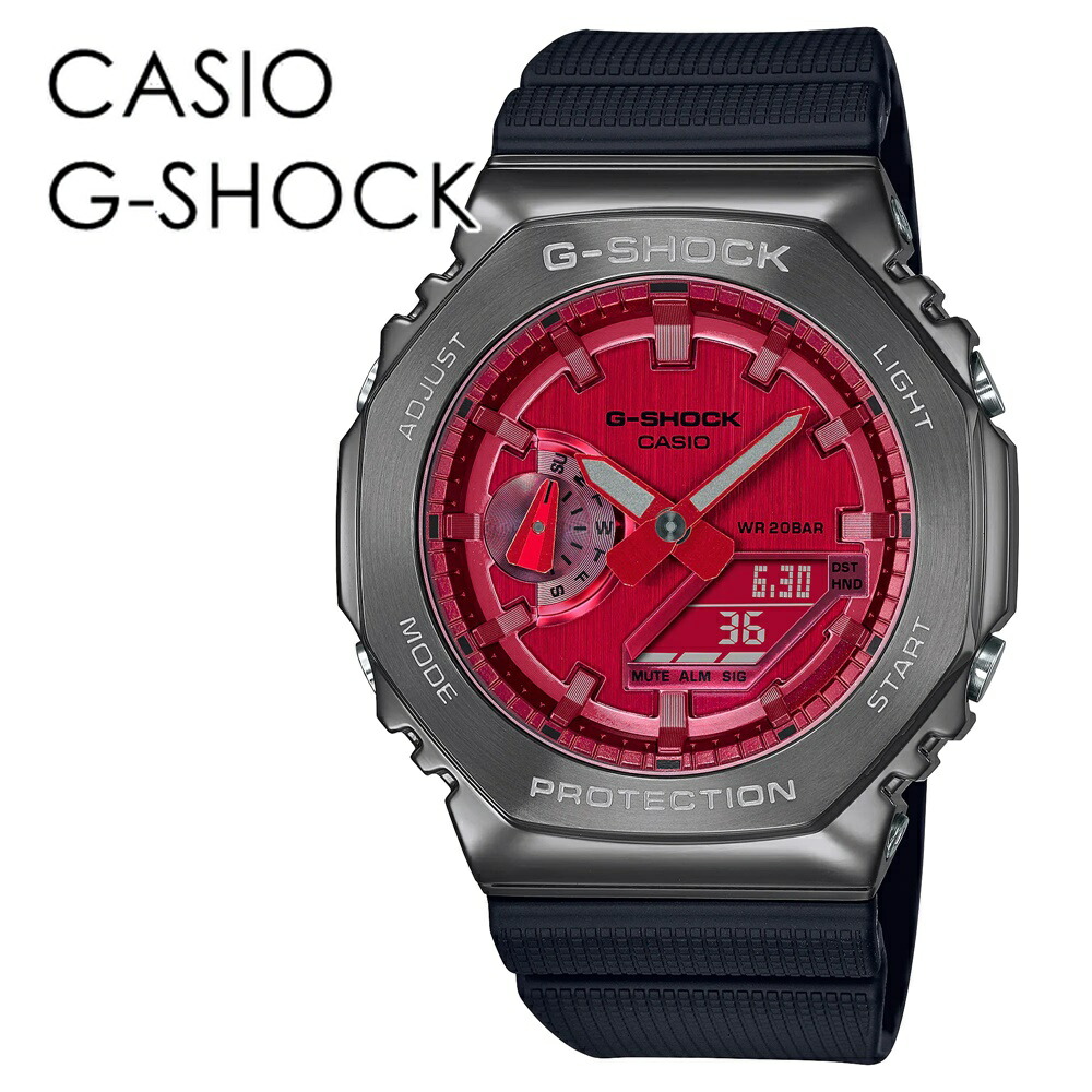 海外 プレゼント Casio G Shock Gショック 彼氏 彼女 おしゃれ かっこいい メタル素材 ソリッド 大人コーデ カジュアル ジーショック カシオ メンズ レディース 腕時計 アナデジ 海外モデル 合格 入学 卒業 社会人 Mediacom Bf